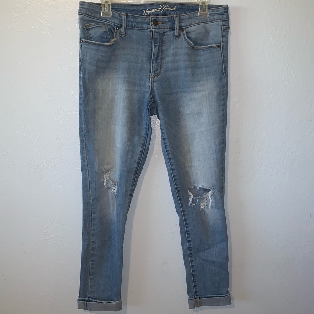 Ripped Denim Jeans